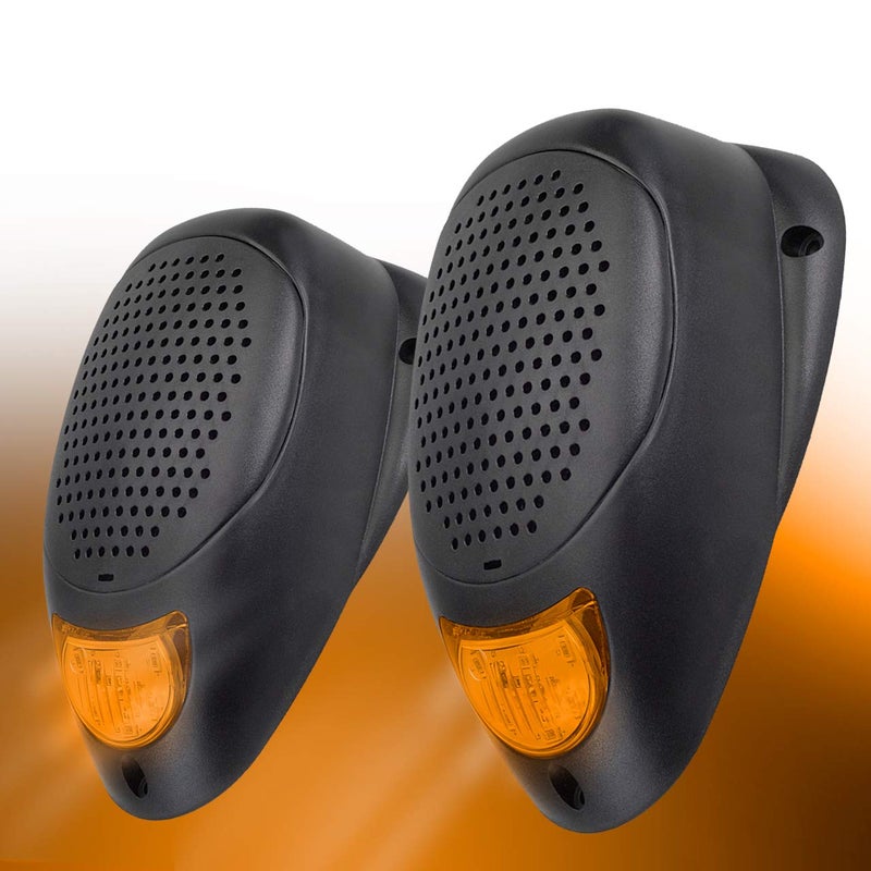 Magnadyne Water Resistant 3" Surface Mount Satellite Speaker with LED Lighting - Image 1
